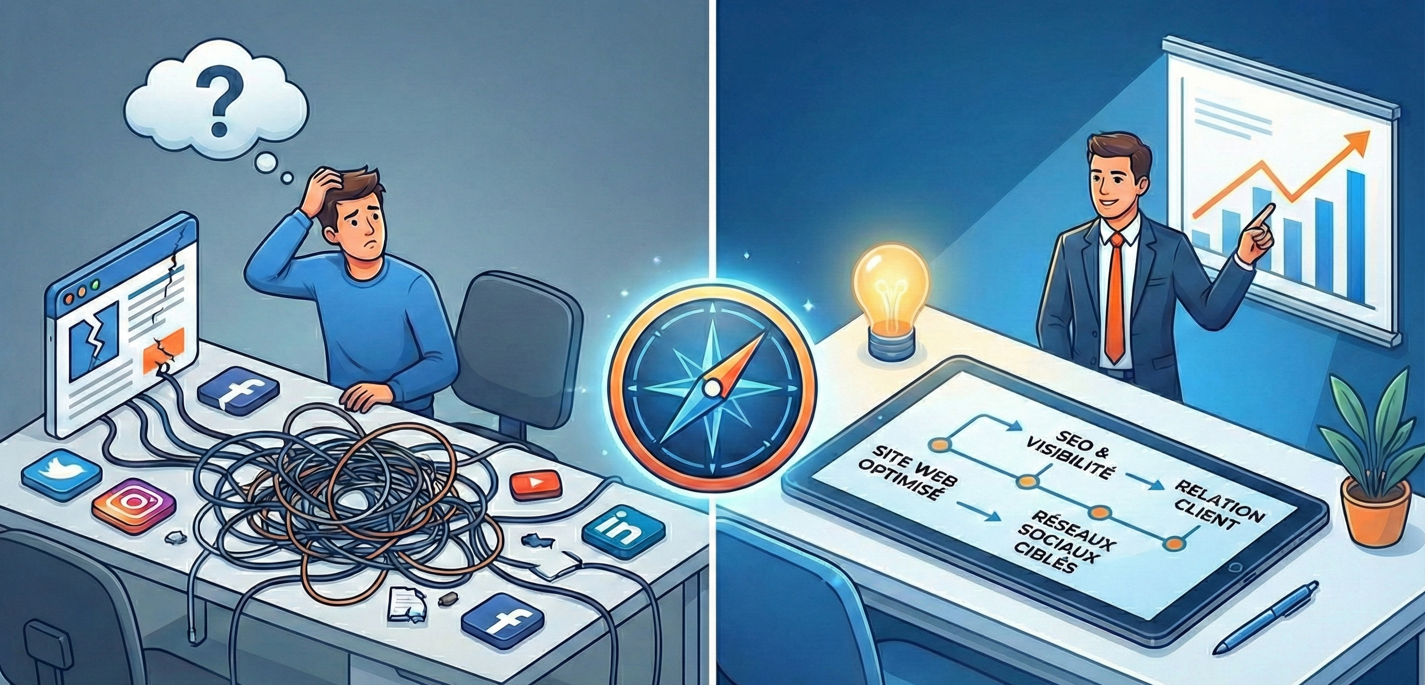 Stratégie digitale : le guide pour enfin savoir par où commencer (sans se perdre)